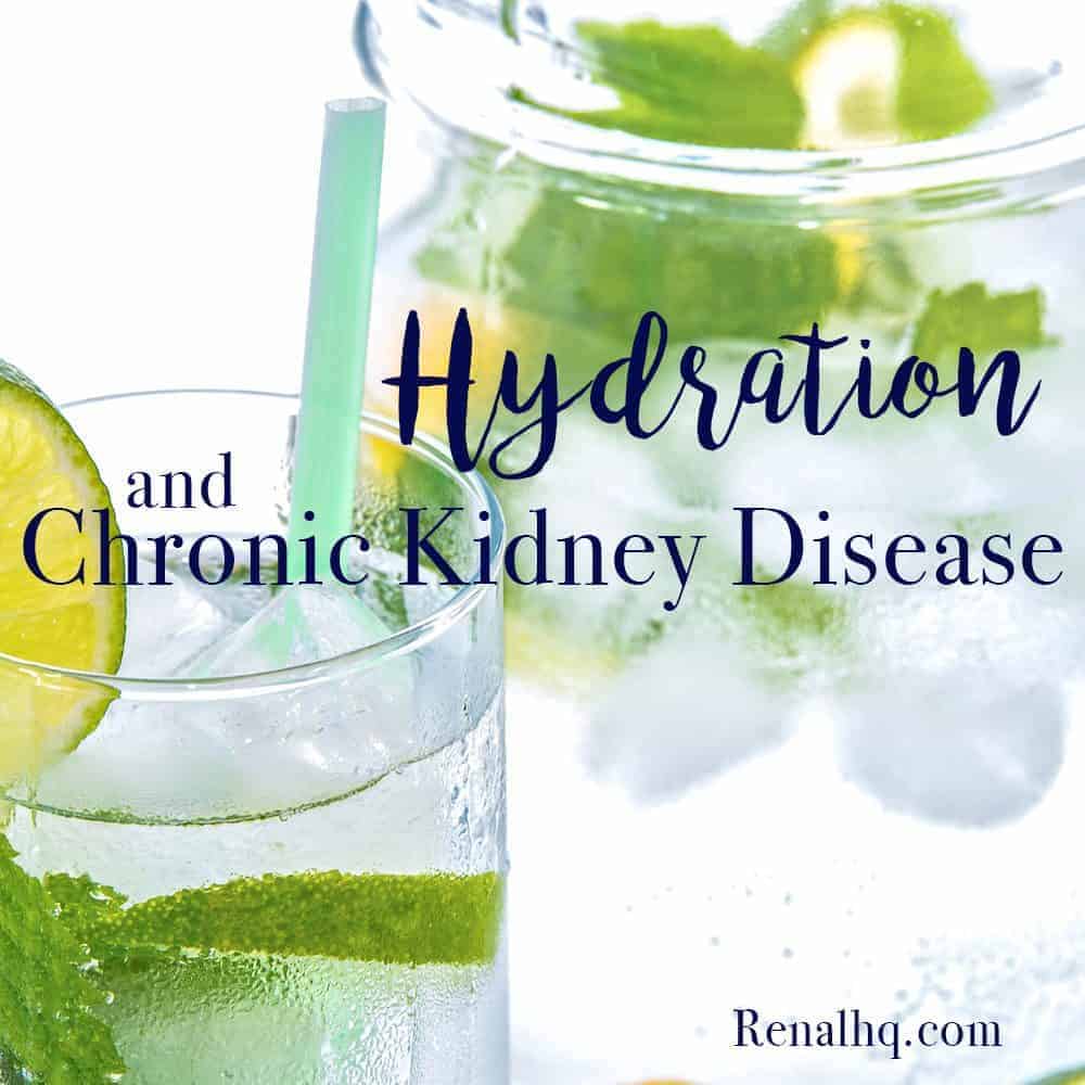 Hydration and Chronic Kidney Disease | Renal Diet Menu ...