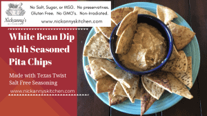 White Bean Dip Recipe With Seasoned Pita Chips – Zyd