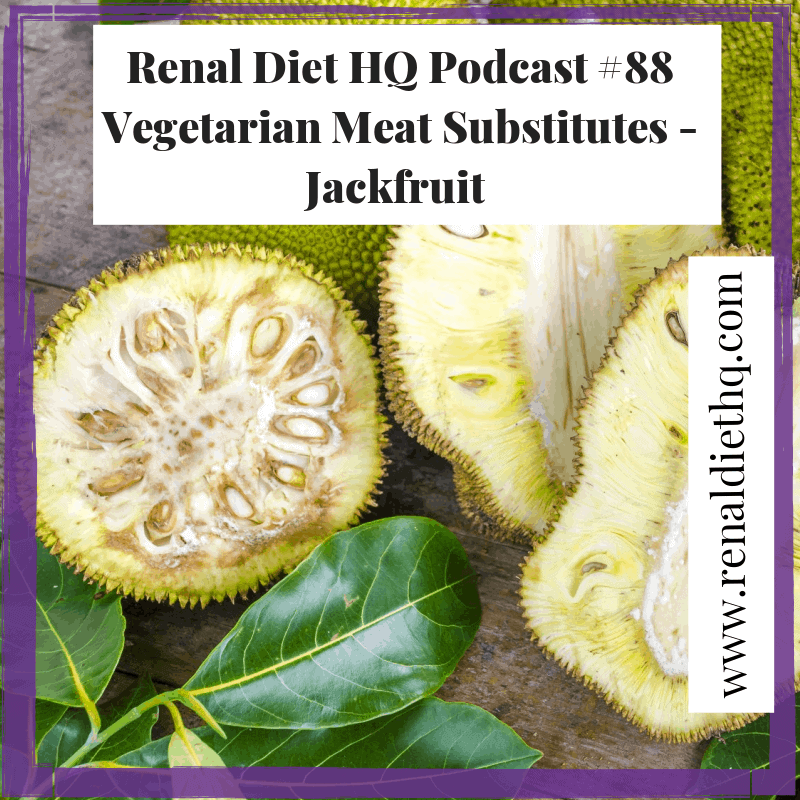 A Vegetarian Substitute Called Jackfruit Renal Diet HQ